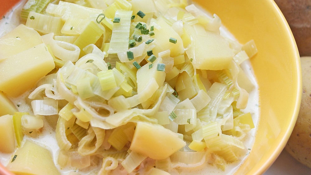 Poireaux et pommes de terre au Cookeo