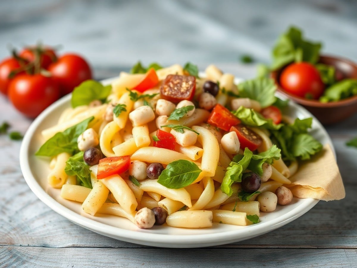 Salade de pâtes pas chère