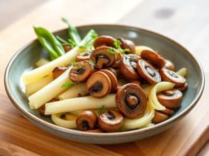 Poêlée aux endives et aux champignons
