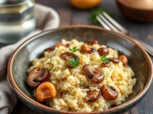Risotto aux champignons au Companion