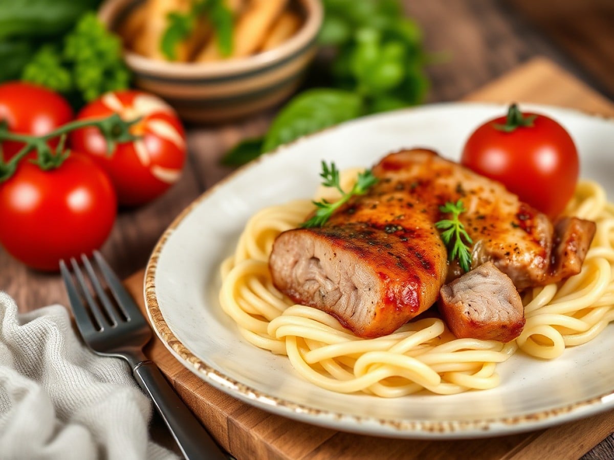Sauté de porc à la tomate