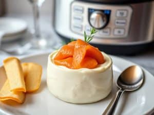 Bavarois d’asperge au saumon au Thermomix