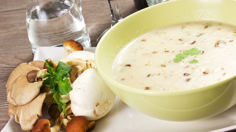 Velouté de champignons au Cookeo