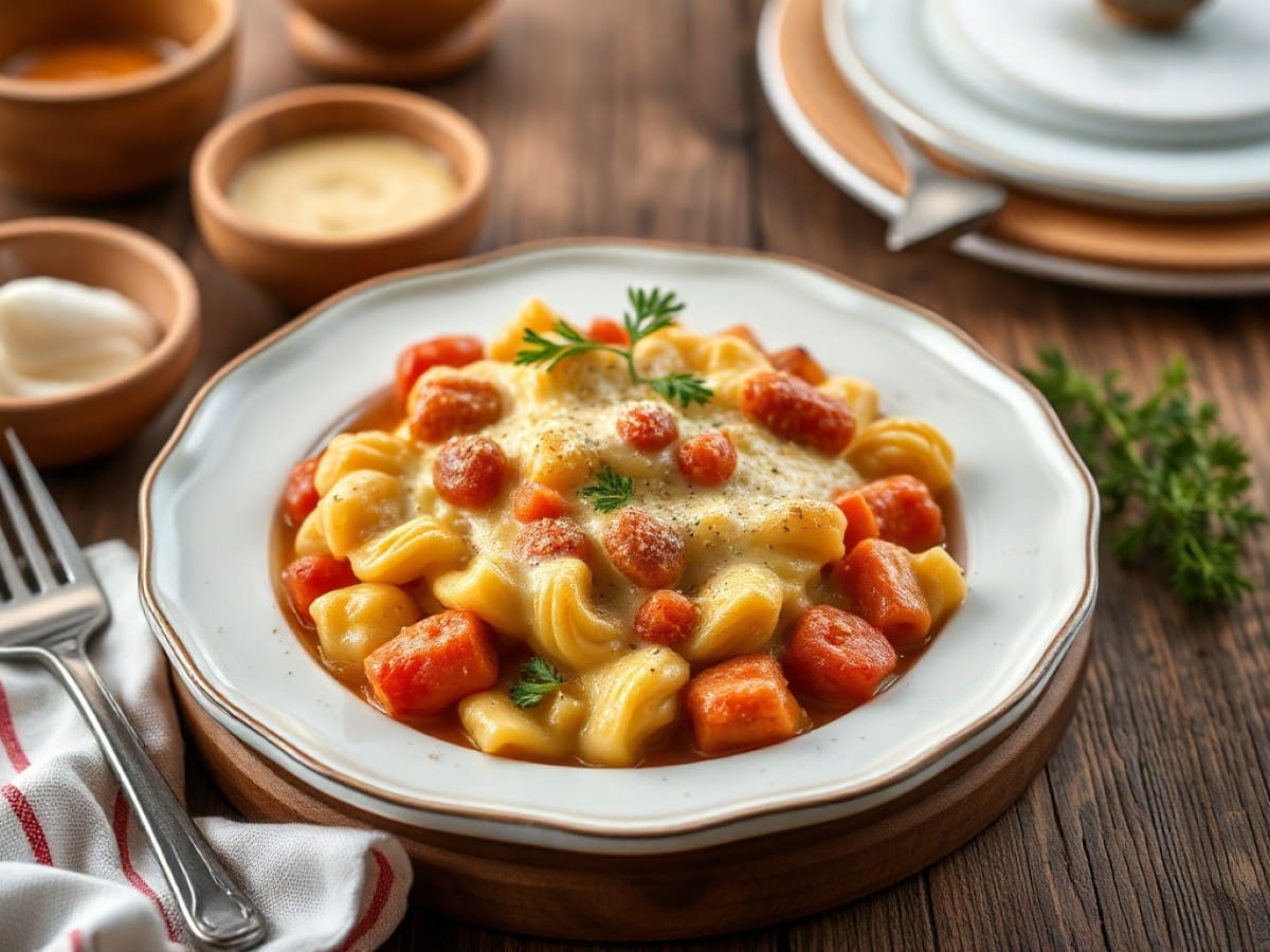 Pastachoute de toscane en cocotte