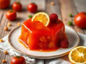 Pâte de fruits à la tomate