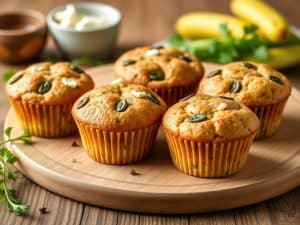 Mini muffins aux légumes