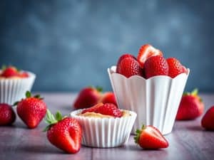 Strawberry Muffins