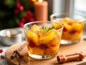 Verrine potimarron noël