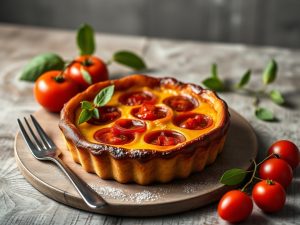 Tatin de tomates cerises