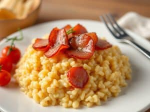 Risotto au jambon au Cookeo