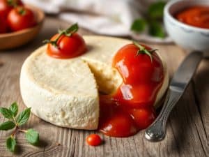 Tomates au camembert