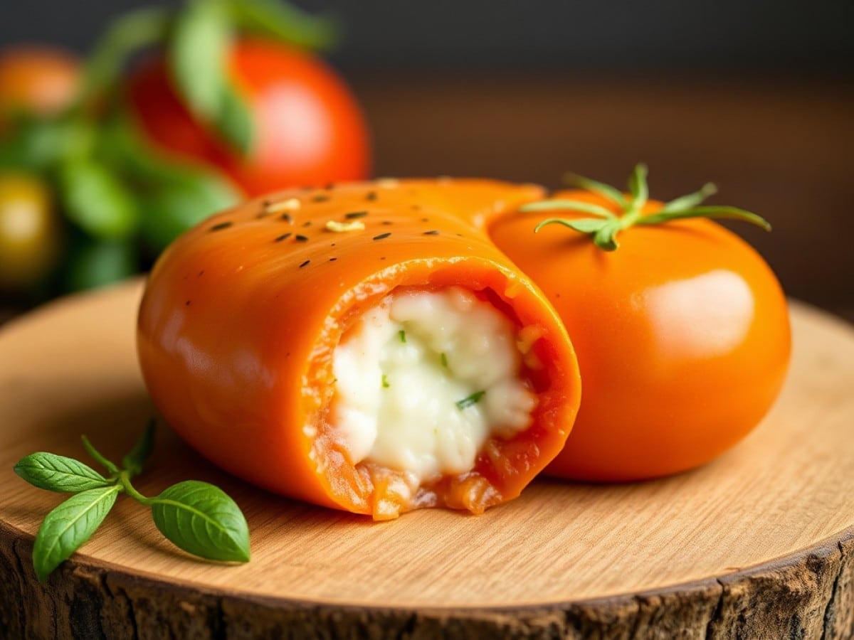 La tomate mozza givrée de Jacky Ribault