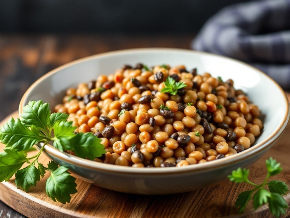 Petit salé aux lentilles au Cookeo