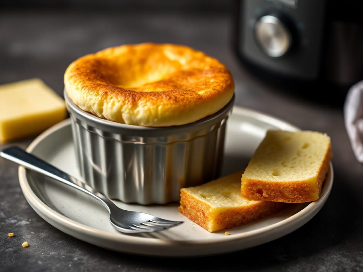 Soufflé fromage express au Compact Cook Elite