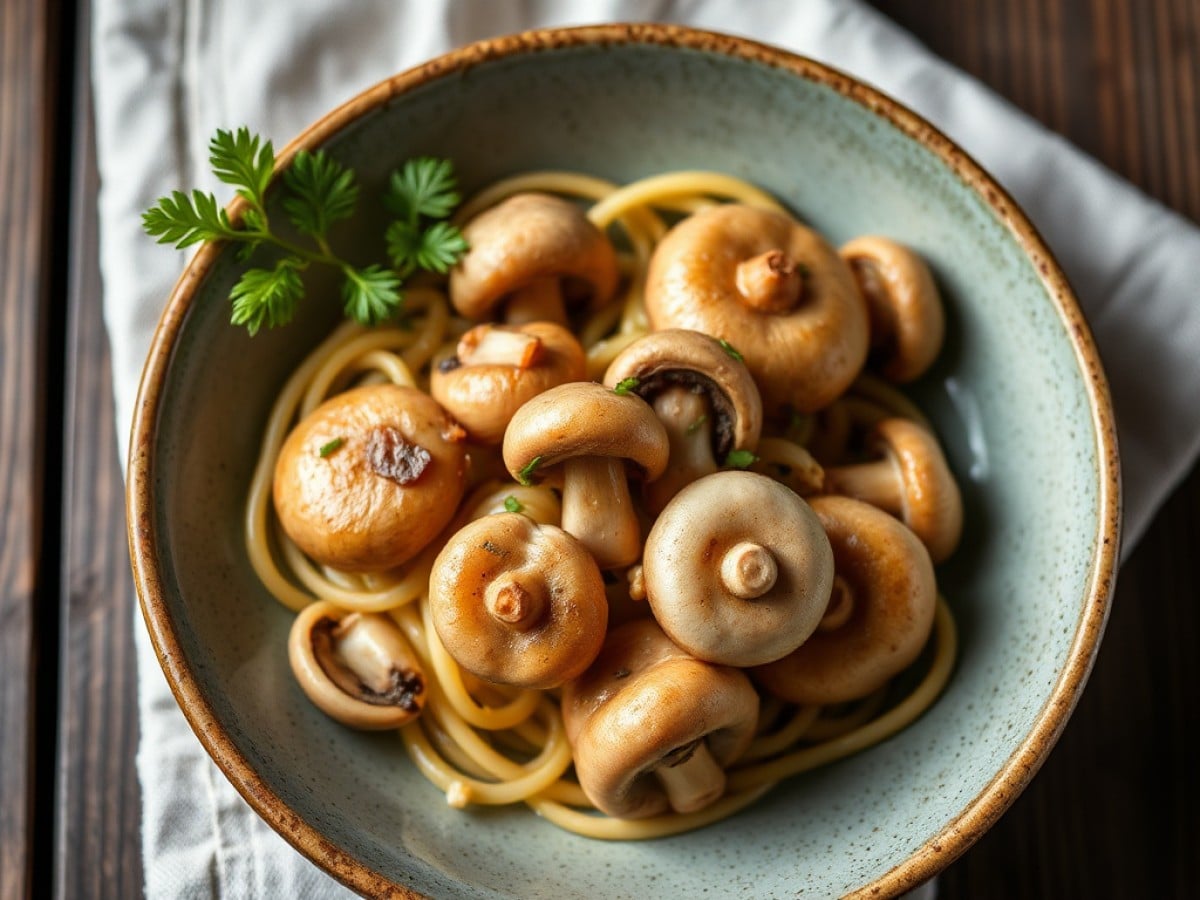 Champignons à la grecque au Cookeo