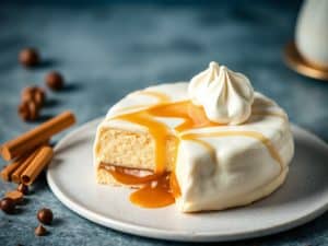 vacherin au caramel