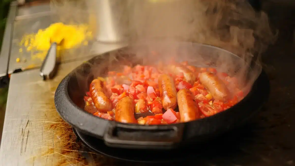 Découvrez le Rougail Saucisse Combava: Une explosion de saveurs réunionnaises!