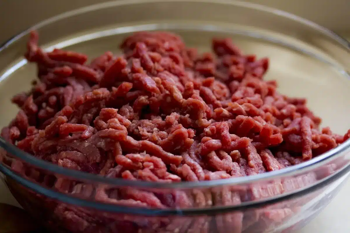 Lamelles de bœuf marinées sautées dans un wok