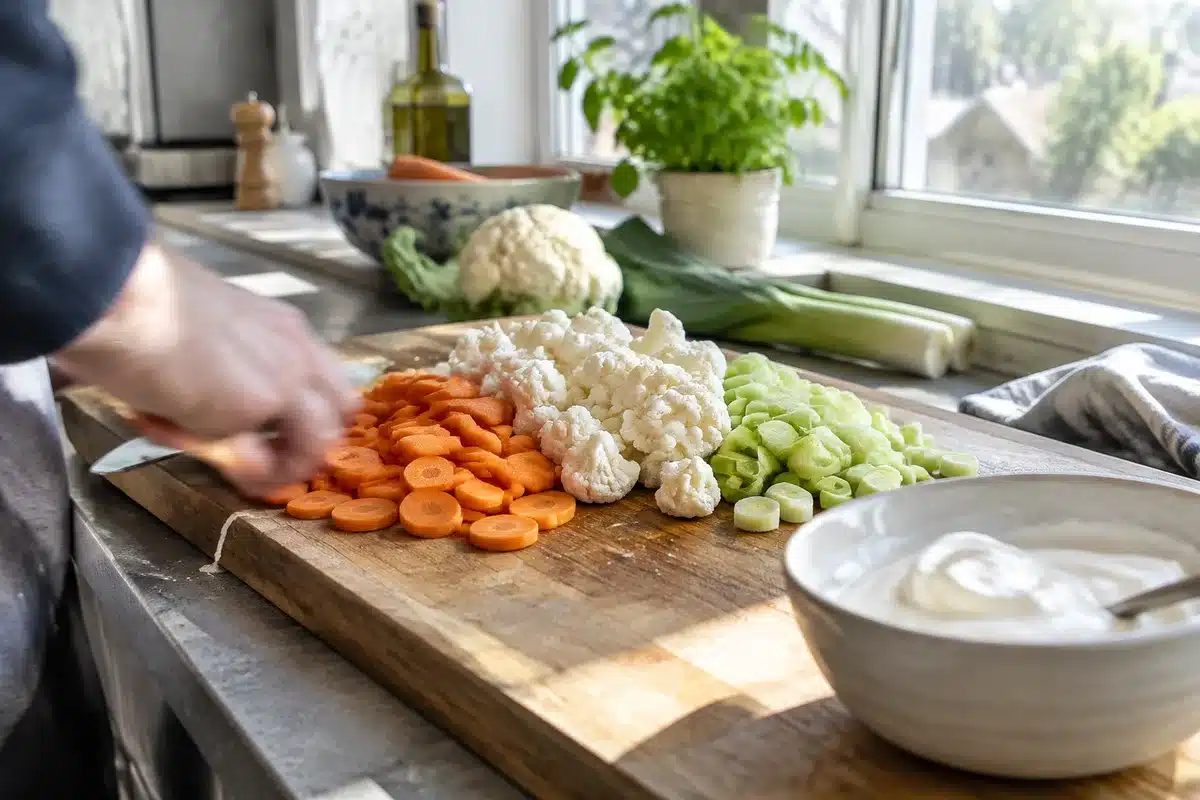 Recette de curry de légumes préparée au Thermomix