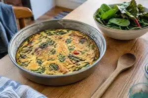 Recette de ma grand-mère : frittata aux blettes et épinards