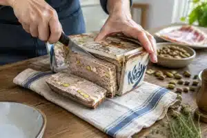 Recette de terrine de poulet réalisée au Thermomix